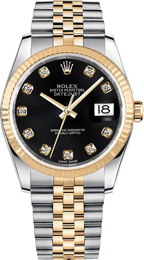 rolex datejust oro quadrante nero prezzo|rolex datejust 36 prezzo.